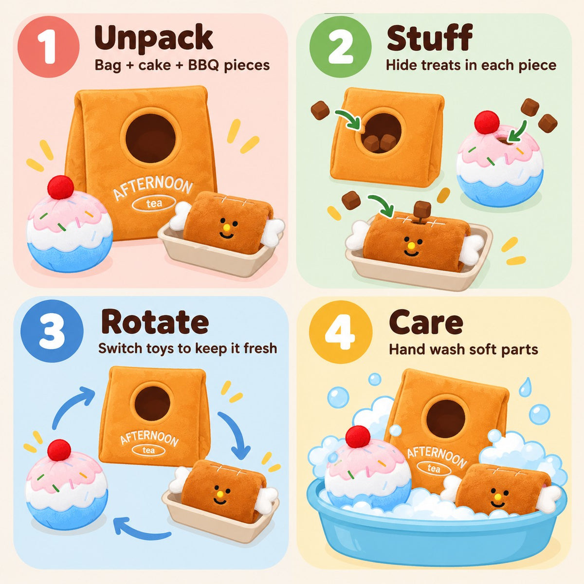 Afternoon Tea Snuffle Set