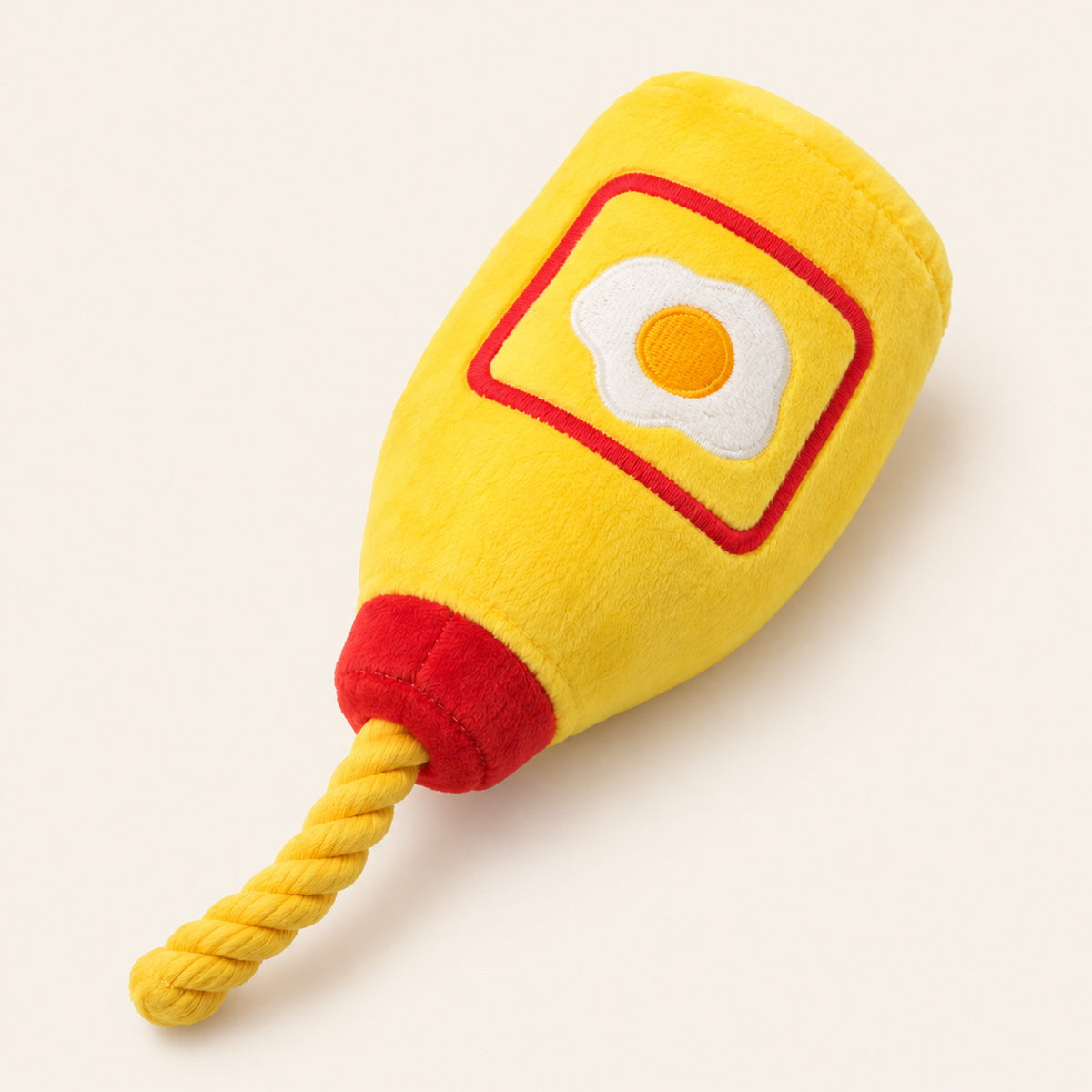 Mayo Sauce Bottle Snuffle Plush