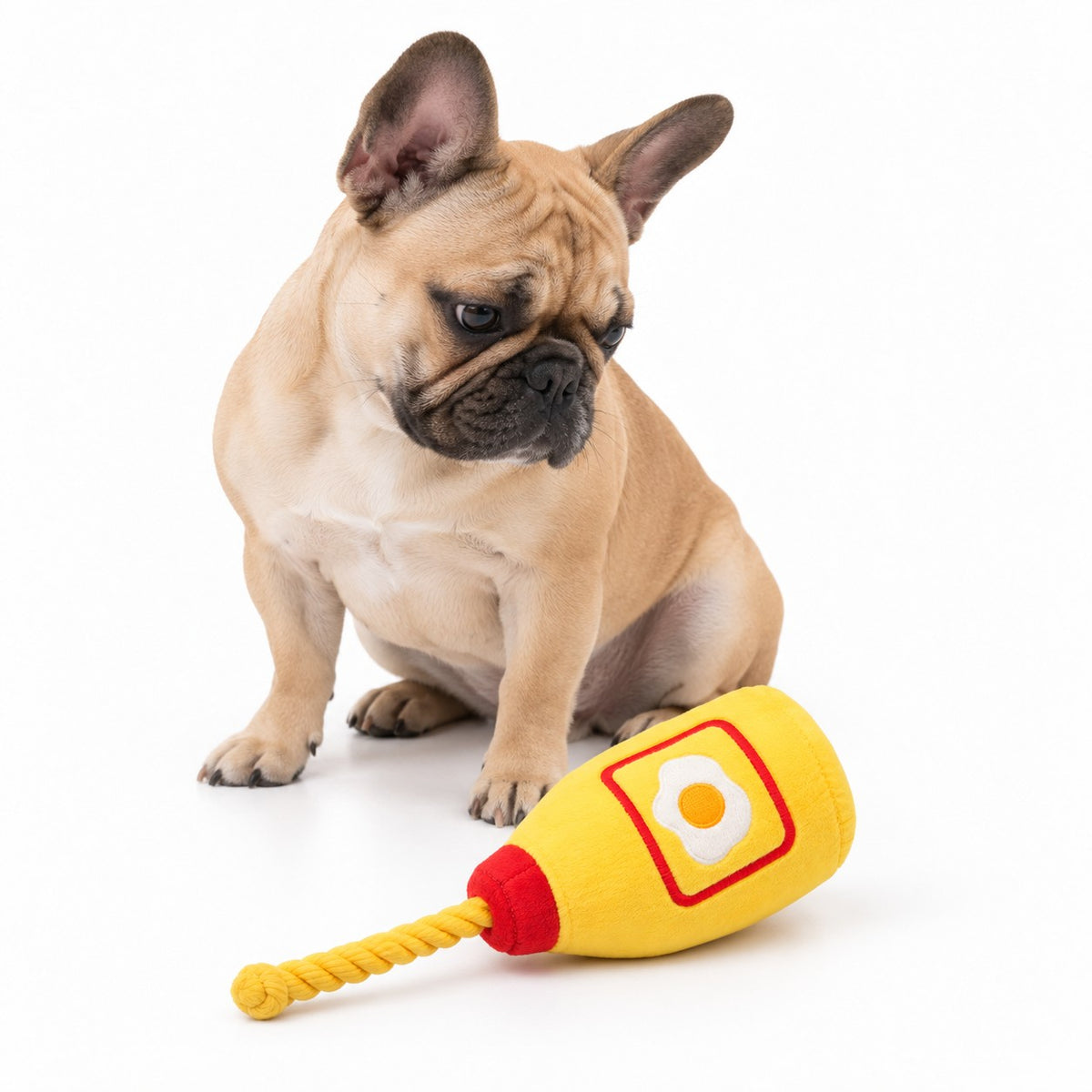 Mayo Sauce Bottle Snuffle Plush