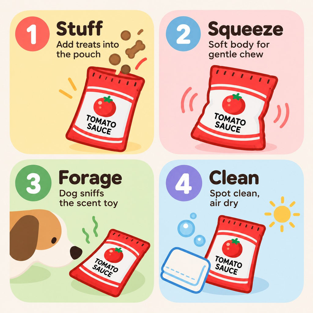 Ketchup Packet Snuffle