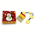 Holiday Snuffle Duo — Storybook & Popcorn Pouch